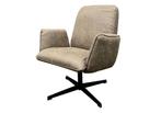 18 x Draaifauteuil Belle Ecoleather Groen L: 75 B: 80 H: 90, Ophalen, Minder dan 75 cm, Nieuw, 75 tot 100 cm