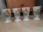 Vintage  wild flower bekers, Ophalen of Verzenden, Zo goed als nieuw, Overige stijlen, Kop(pen) en/of Schotel(s)