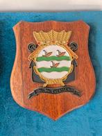 Wapenschild Hr. Ms. Evertsen F815, Verzamelen, Militaria | Algemeen, Ophalen of Verzenden, Marine, Nederland, Embleem of Badge