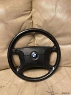 Bmw E36 stuur met airbag zwart leder sedan touring 3-serie, Ophalen of Verzenden, Gebruikt, BMW