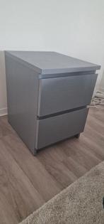 IKEA MALM ladekast 2 lades - grijs, Huis en Inrichting, Kasten | Ladekasten, Ophalen, 1 of 2 laden, 50 tot 100 cm, Zo goed als nieuw