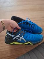 Asics sportschoenen tennis hockey korfbal maat 42,5, Ophalen of Verzenden, Gebruikt, Schoenen