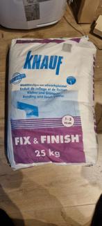 knauf fix  en finish 25kg, Doe-het-zelf en Verbouw, Ophalen, Nieuw
