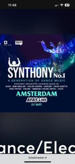2 staanplaatsen Syntony concert 27 sept, Tickets en Kaartjes, Concerten | Pop