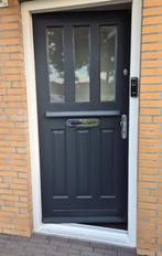 Voordeur, Doe-het-zelf en Verbouw, Deuren en Horren, Ophalen, 80 tot 100 cm, 200 tot 215 cm, Glas