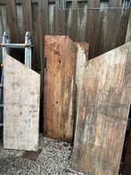 Houten Planken - Steigerhout Bekisting, Doe-het-zelf en Verbouw, Hout en Planken, Gebruikt, 25 tot 50 mm, 200 tot 250 cm, Plank