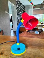 Kleurrijke bureaulamp Memphis style retro, Onbekend, Ophalen of Verzenden, Zo goed als nieuw, Onbekend