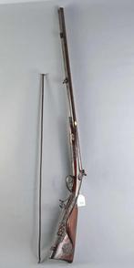 Prachtige Nederlandse percussiegeweer dubbelloops onklaar, Ophalen of Verzenden, Landmacht, Nederland