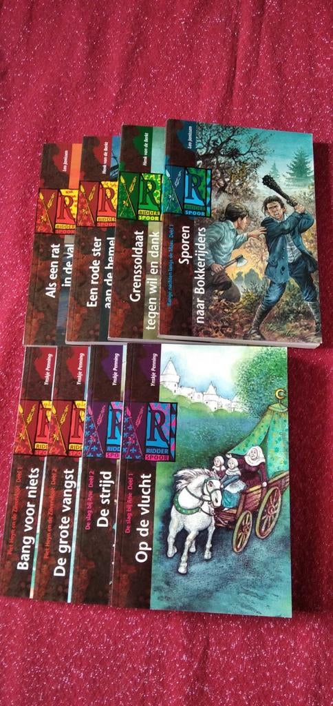 9 geschieden leesboeken, Ridderspoor, 11-12jaar. Nieuw, 20e eeuw of later, Nieuw, Diverse auteurs, Ophalen of Verzenden