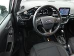 Ford Fiesta 1.0 EcoBoost Titanium Automaat /Camera / B&O / A, Te koop, Zilver of Grijs, Benzine, Emergency brake assist