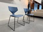 2 Nieuw Tonon Quo 910 Stoelen Blauw Design stoel, Twee, Nieuw, Ophalen of Verzenden, Tonon