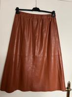 Lange leren rok van merk Norah, Kleding | Dames, Rokken, Maat 42/44 (L), Oranje, Ophalen of Verzenden, Zo goed als nieuw