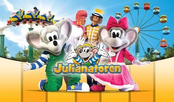 3 kaarten entree Julianatoren kinderpretpark tickets beschikbaar voor biedingen