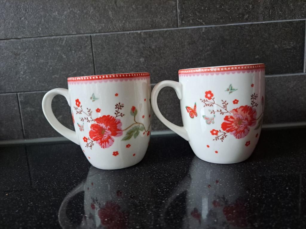 Bekers Room Seven servies, Huis en Inrichting, Keuken | Servies, Gebruikt, Ophalen of Verzenden, Overige stijlen, Kop(pen) en/of Schotel(s)