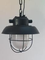 Industriële  design lampen zwart diameter 30 cm, Huis en Inrichting, Lampen | Hanglampen, Ophalen, Gebruikt