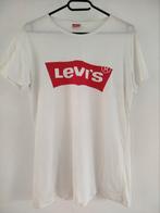 Levi's T-shirt White/Wit Large Groot, Ophalen of Verzenden, Gedragen