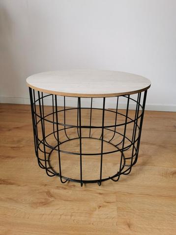 Rond bijzettafeltje diameter 50 cm