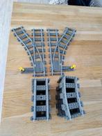 Lego 9V trein rails, Kinderen en Baby's, Speelgoed | Duplo en Lego, Ophalen of Verzenden, Zo goed als nieuw, Losse stenen, Lego