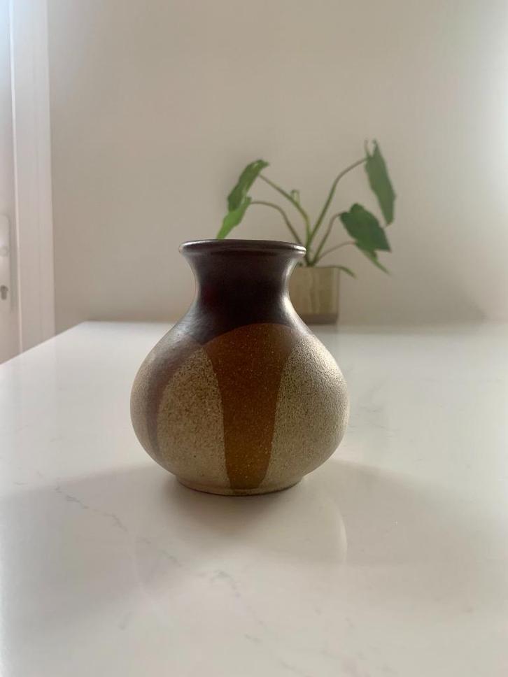 Kleine vintage West Germany vaas Steuler 556/10. seventies, Huis en Inrichting, Woonaccessoires | Vazen, Zo goed als nieuw, Overige kleuren