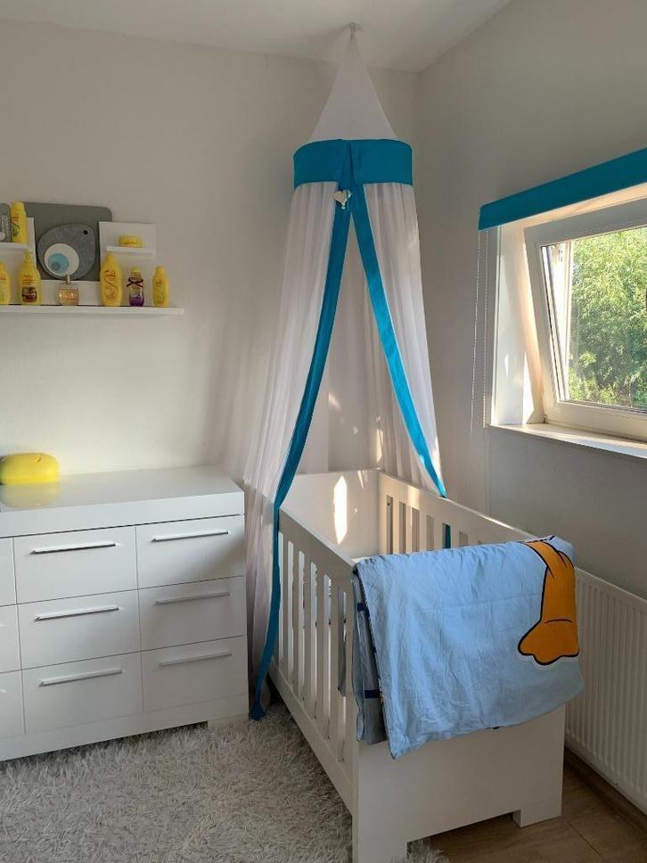 Klamboe / Hemeltje voor op een ledikant of (peuter) bed, Kinderen en Baby's, Kinderkamer | Inrichting en Decoratie, Zo goed als nieuw
