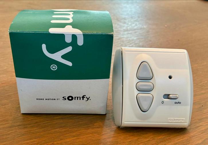 Somfy Centralis Uno IB - Nieuw in doos!, Doe-het-zelf en Verbouw, Rolluiken, Nieuw, Minder dan 100 cm, Wit, Elektrische bediening