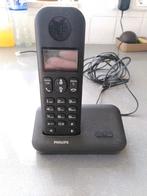 Philips vaste telefoon, Telecommunicatie, Vaste telefoons | Handsets en Draadloos, 1 handset, Gebruikt, Ophalen