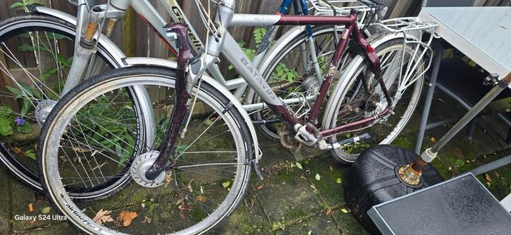 Fiets !, Fietsen en Brommers, Fietsen | Vouwfietsen, Zo goed als nieuw, Heren, Dahon, 20 inch of meer, Totaal opvouwbaar, Versnellingen