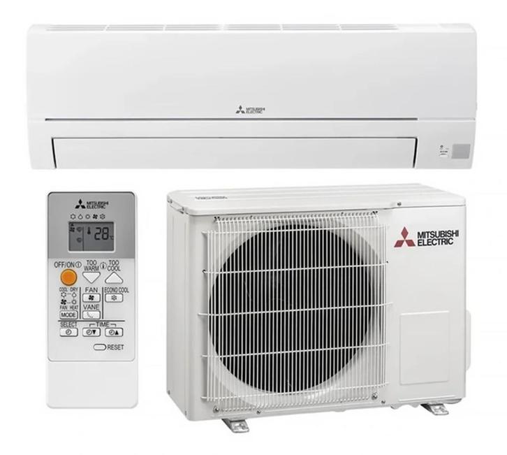 Mitsubishi Electric MSZ 2.5kW/9000Btu COOL&HEAT + Wifi A++, Witgoed en Apparatuur, Airco's, Nieuw, Wandairco, 100 m³ of groter