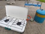 Camping gast stel 2 pits, Ophalen, Gebruikt