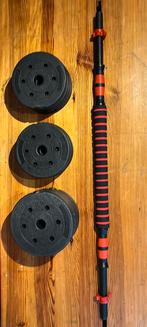 Verstelbare halter set, Sport en Fitness, Fitnessmaterialen, Ophalen, Zo goed als nieuw, Halterset