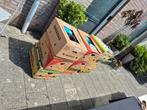 9 dozen met rommelmarktspullen, Ophalen, Gebruikt