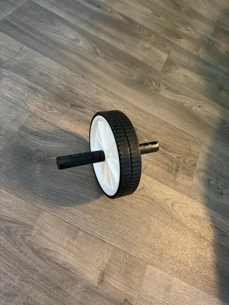Buikspierwiel, Sport en Fitness, Fitnessmaterialen, Ophalen, Gebruikt, Buik, Buikspierwiel