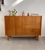 Vintage jaren 50/60 highboard, buffetkast, Deens design, Huis en Inrichting, Kasten | Ladekasten, 25 tot 50 cm, Midcentury, jaren 50, jaren 60, retro