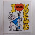 Sticker.  I Love KNVB VOETBAL., Ophalen of Verzenden, Zo goed als nieuw, Sport
