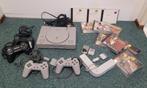Playstation 1 met multitap, Ophalen of Verzenden, Gebruikt, Met 2 controllers
