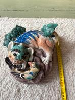 Keramiek Foo Dog met Vogel, Antiek en Kunst, Antiek | Keramiek en Aardewerk, Ophalen of Verzenden