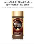 Nescafe gold 6 potten van 200gram!, Diversen, Ophalen