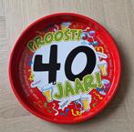 40 jaar dienblad, Ophalen of Verzenden, Versiering, Verjaardag