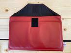 Leren laptoptas – gerecycled uit NS 1e klas treinzitting, Ophalen of Verzenden, 16 inch, Zo goed als nieuw