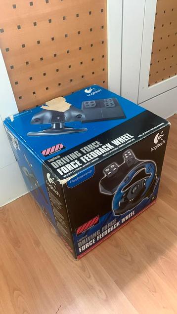 Logitech stuurwiel voor Playstation 2 beschikbaar voor biedingen