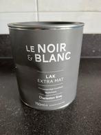 Le Noir & Blanc lak extra mat Charleston grey 750ml, Doe-het-zelf en Verbouw, Minder dan 5 liter, Ophalen, Nieuw, Lak