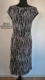 Mart visser Jurk maat XL 42 zwart wit, Mart Visser, Zwart, Maat 46/48 (XL) of groter, Ophalen of Verzenden