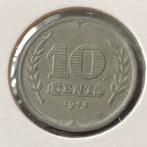 10 Cent Zink / Zinken Dubbeltje uit 1941 van Wilhelmina, Verzenden, Koningin Wilhelmina, 10 cent, Losse munt
