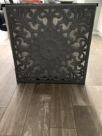 Groot grijs houten wandornament van 90 x 90 cm, Ophalen, Gebruikt