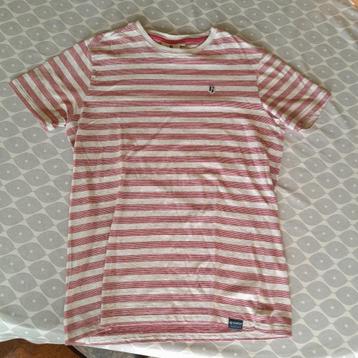 Garcia - rood gestreept shirt, maat M beschikbaar voor biedingen