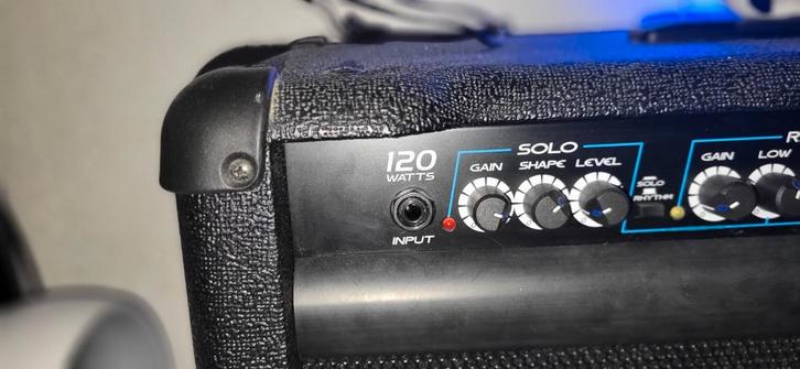 Crate 120 watt top plus cabinet, Muziek en Instrumenten, Versterkers | Bas en Gitaar, Zo goed als nieuw, 100 watt of meer, Ophalen