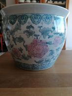 Sier pot, Rond, Zo goed als nieuw, Minder dan 40 cm, Aardewerk