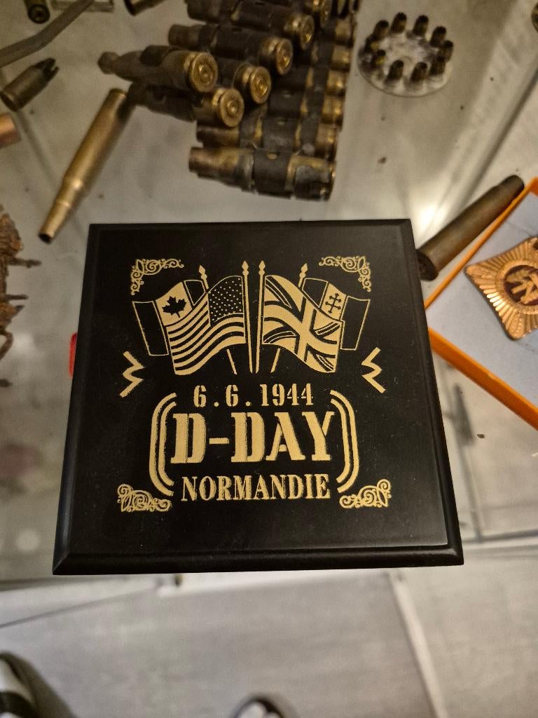 Medaille D day, Postzegels en Munten, Ophalen of Verzenden, Overige materialen, Buitenland