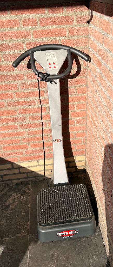 Power Maxx trilplaat / vibration plate – fitness apparaat, Ophalen, Benen, Trilplaat, Zo goed als nieuw