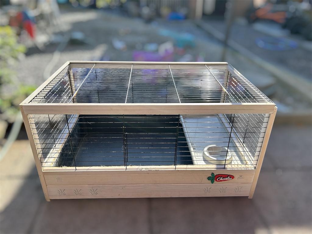 Ferplast Arena 100, Dieren en Toebehoren, Knaagdieren en Konijnen | Hokken en Kooien, Kooi, Gebruikt, Konijn, 75 tot 110 cm